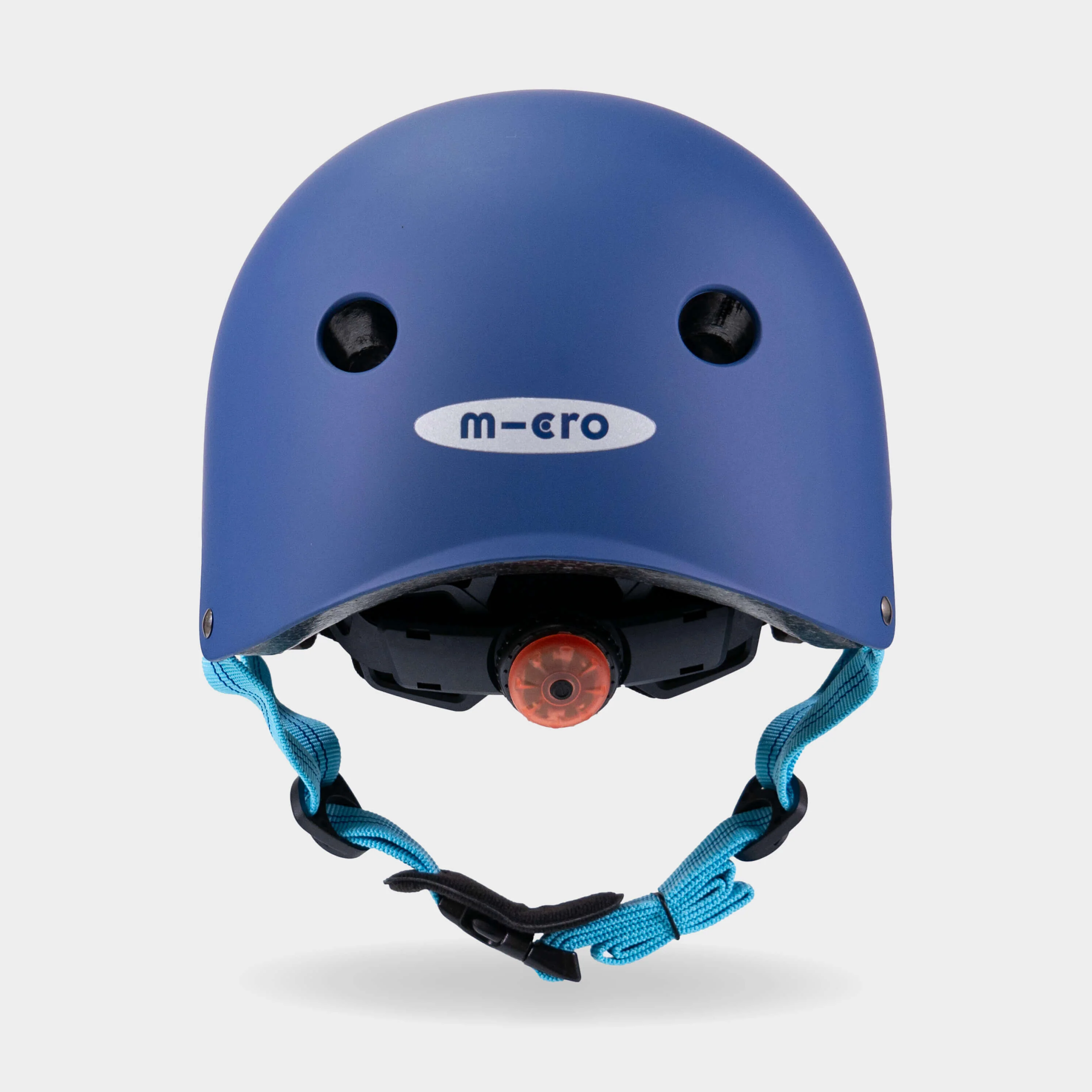 Plain Helmet for Bike and Scooters: Navy - Image 5