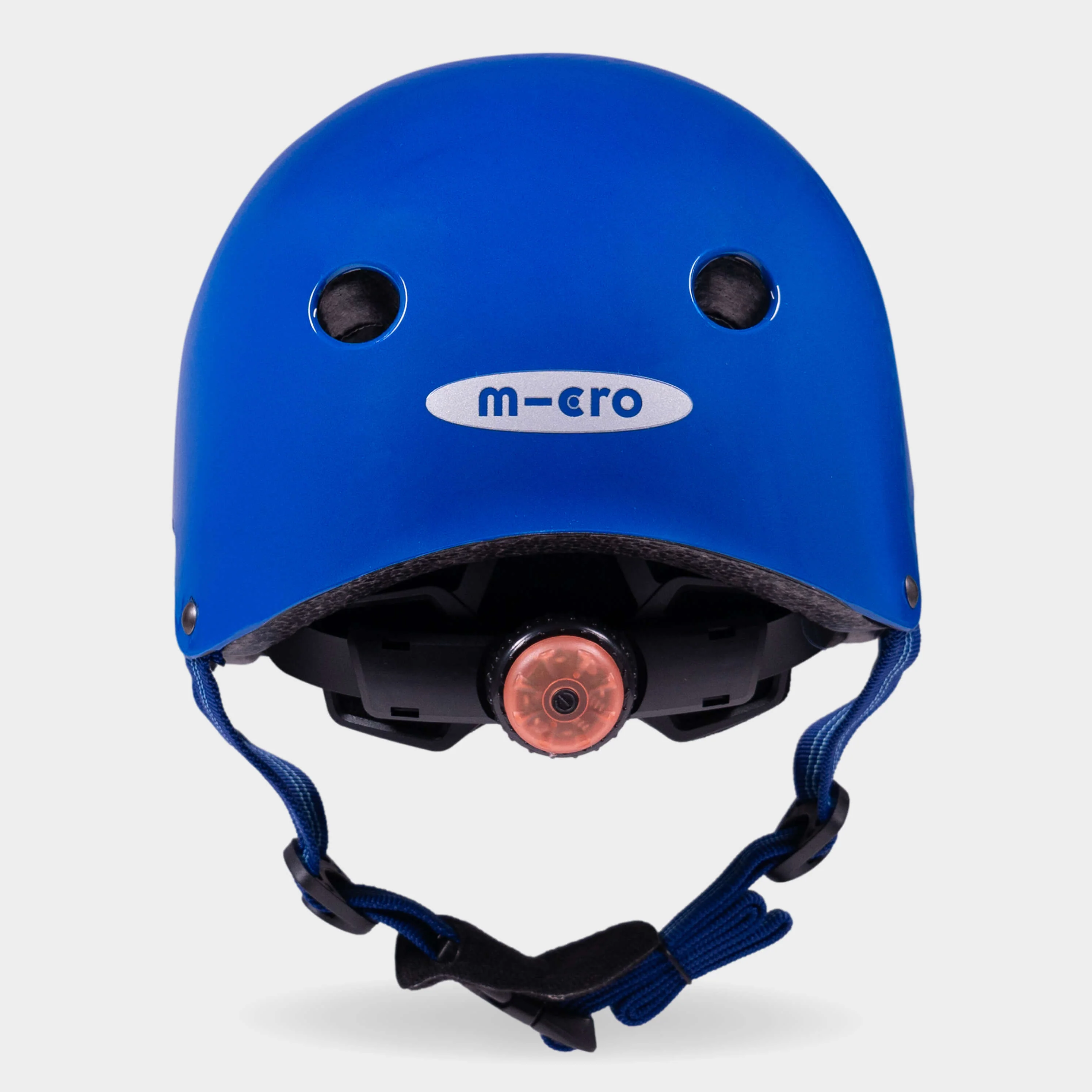 Printed Helmet for Bike and Scooters: Ombre Blue - Image 9