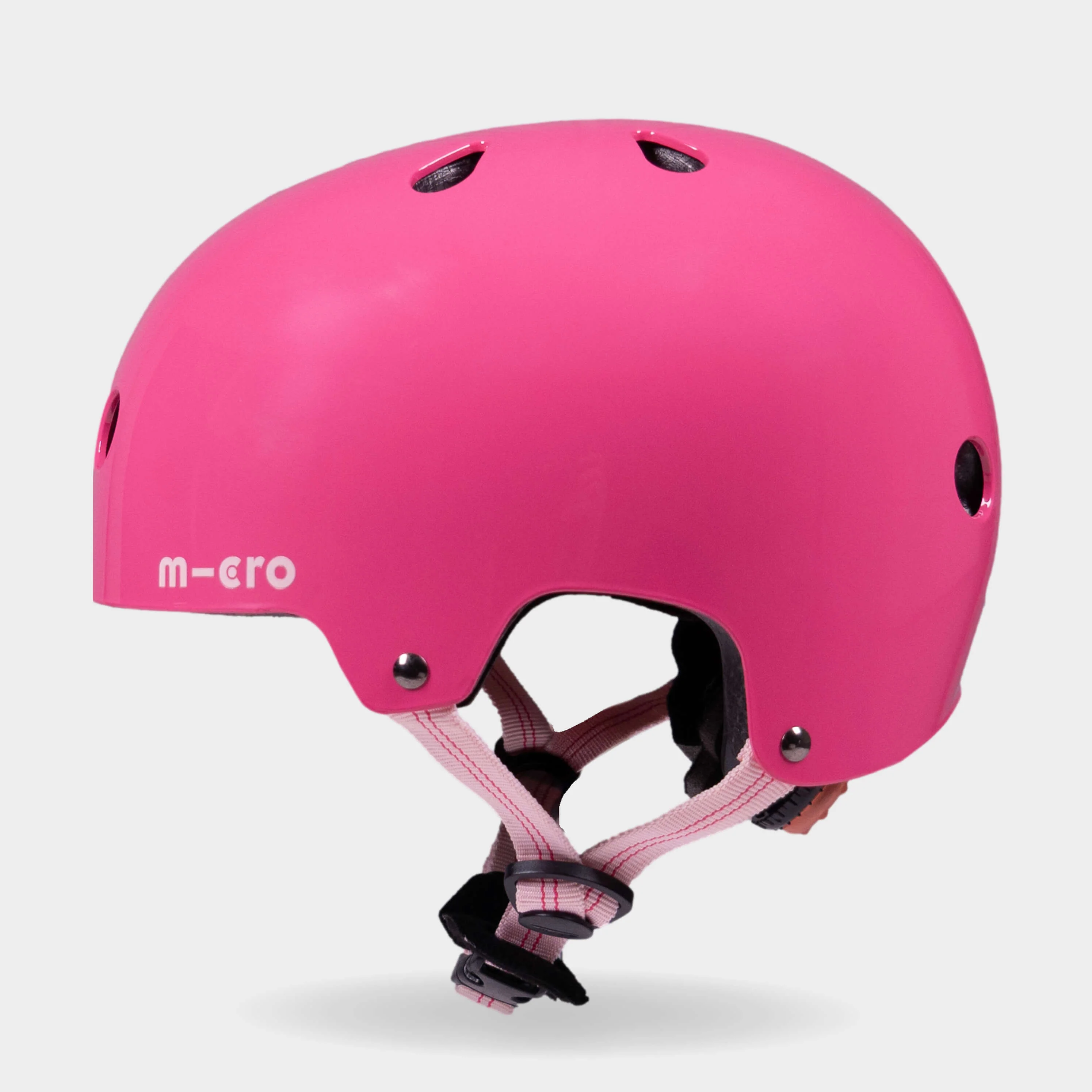 Plain Helmet For Bikes and Scooters: Pink - Image 3