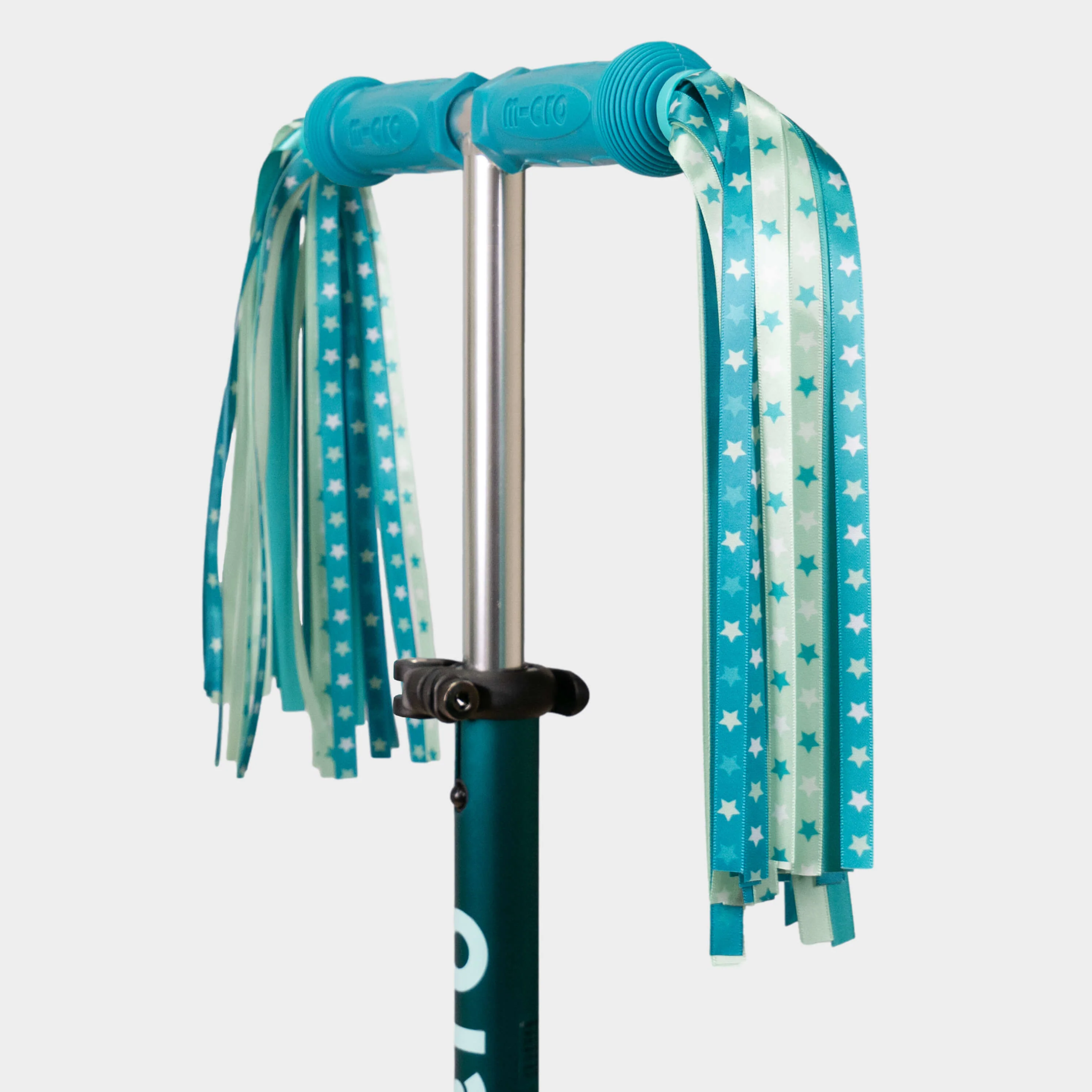Eco Printed Ribbons For MICRO Rubber Grips: Aqua Star - Image 4