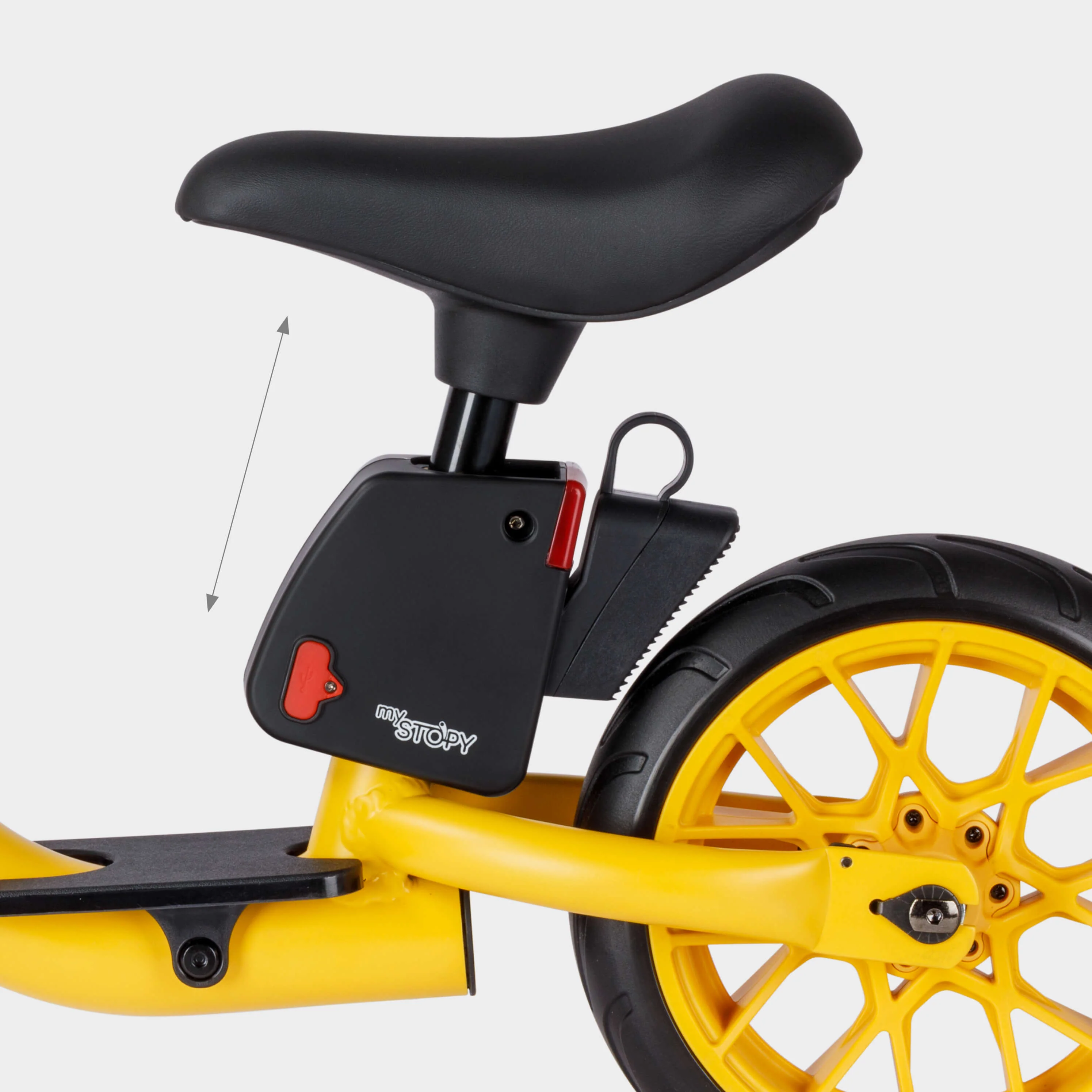 Micro Smart Balance Bike Porsche Edition: Speed Yellow - Image 5