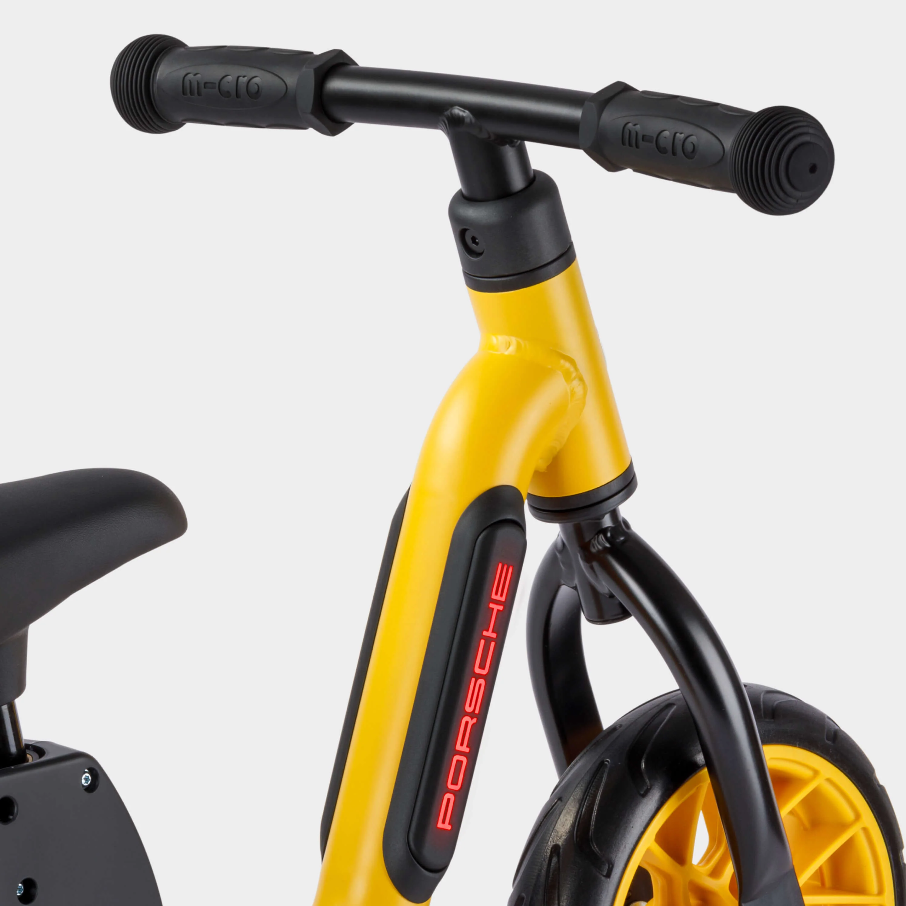 Micro Smart Balance Bike Porsche Edition: Speed Yellow - Image 7