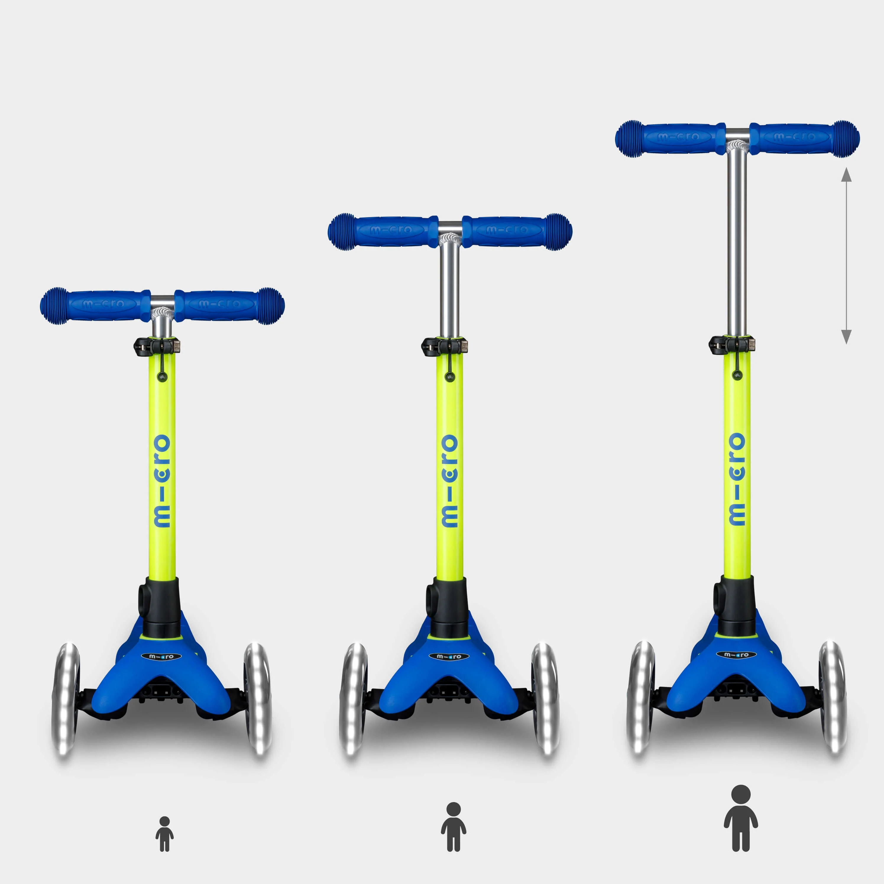 Mini Micro Deluxe LED: Neon Blue/Yellow - Image 5