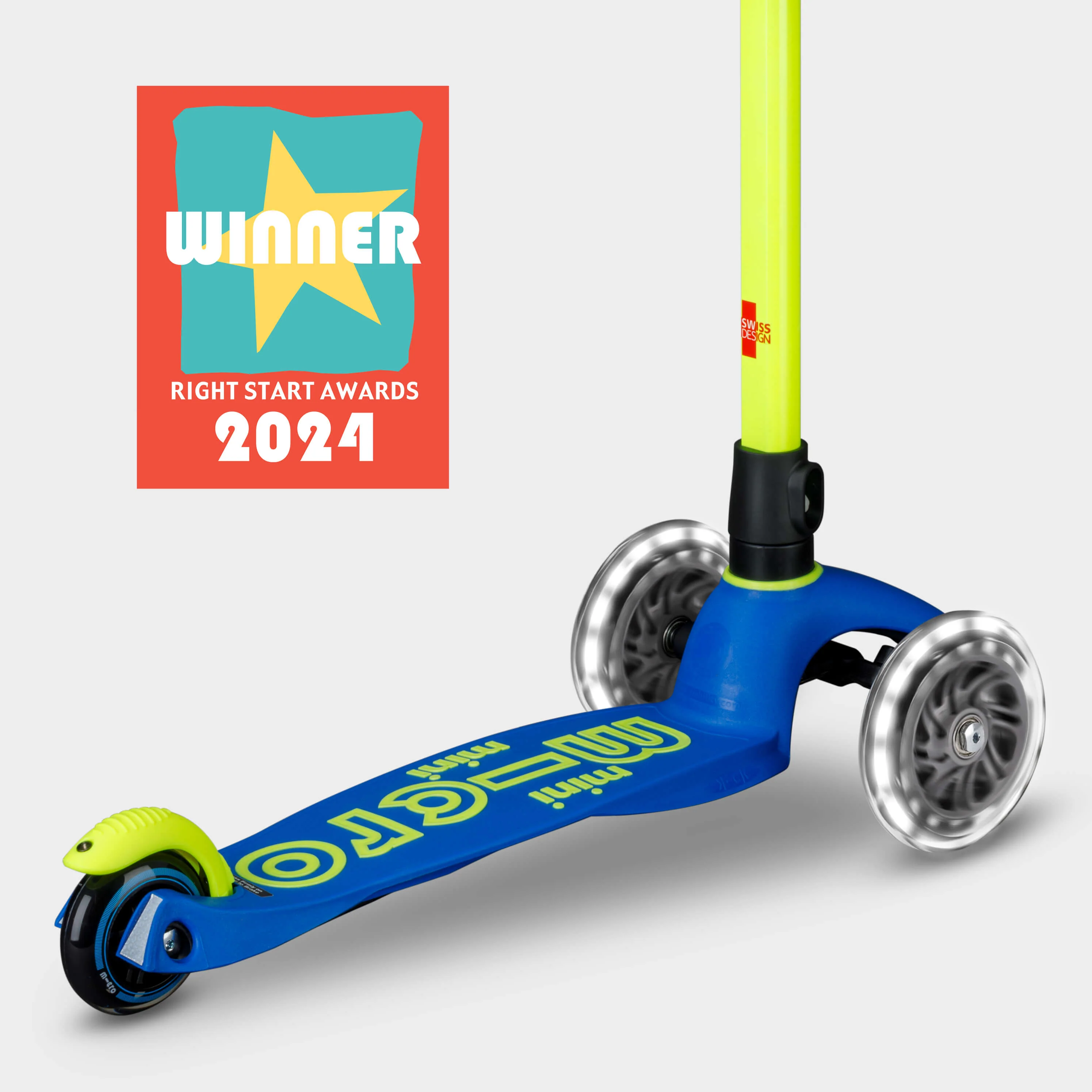 Mini Micro Deluxe LED: Neon Blue/Yellow - Image 8