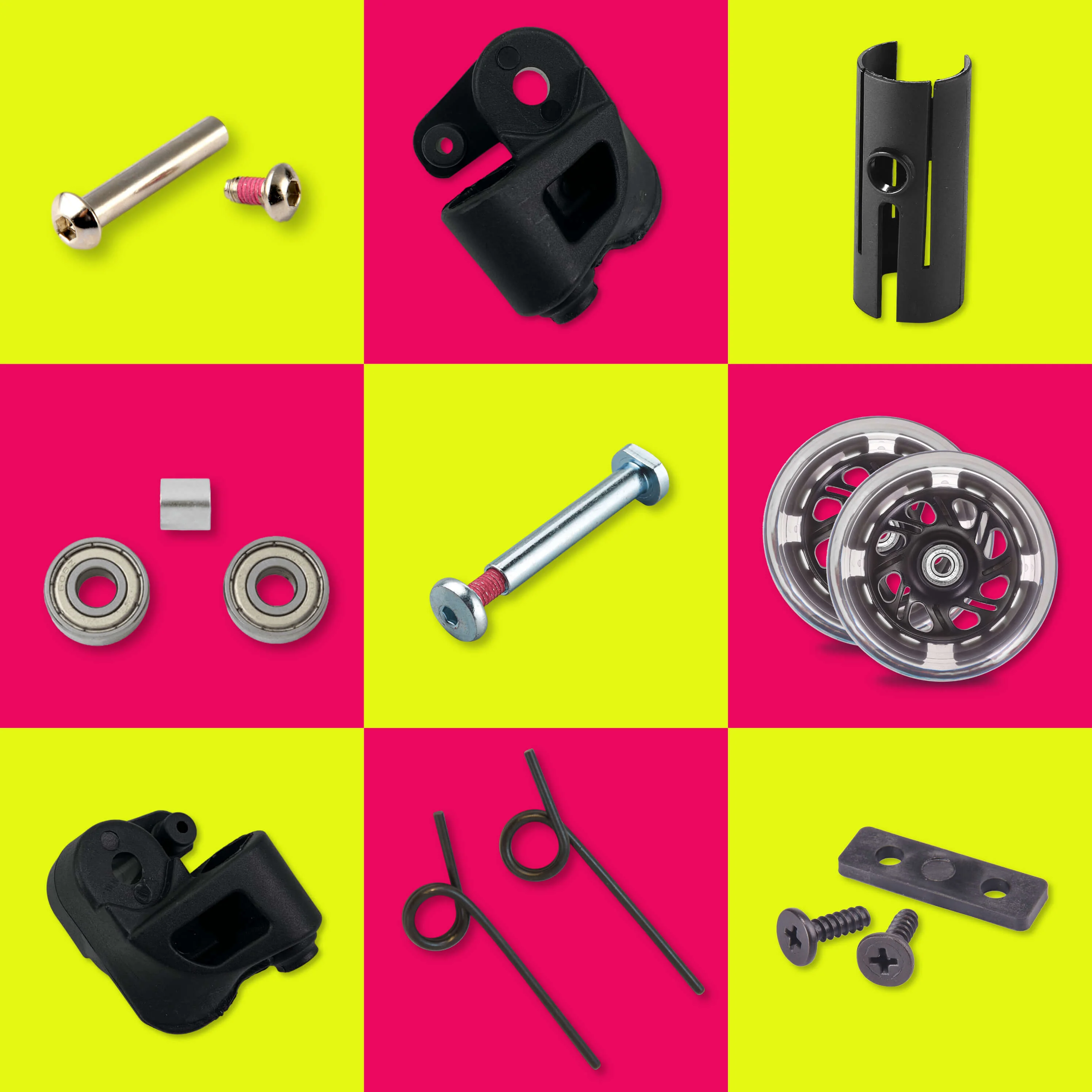 Mini Micro Deluxe LED: Neon Pink/Yellow - Image 10