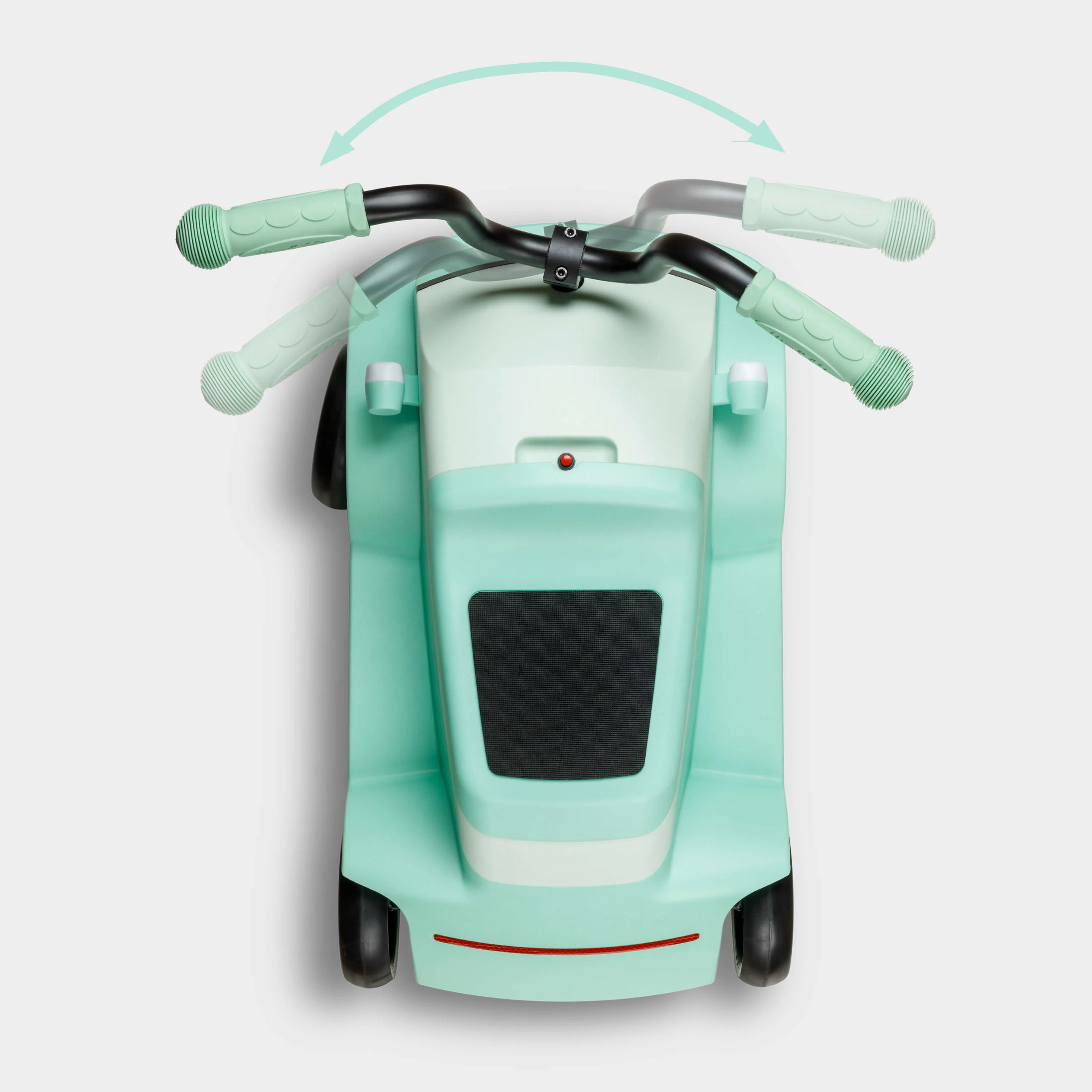Mini Microlino Ride-On Car-: Mint Green - Image 2