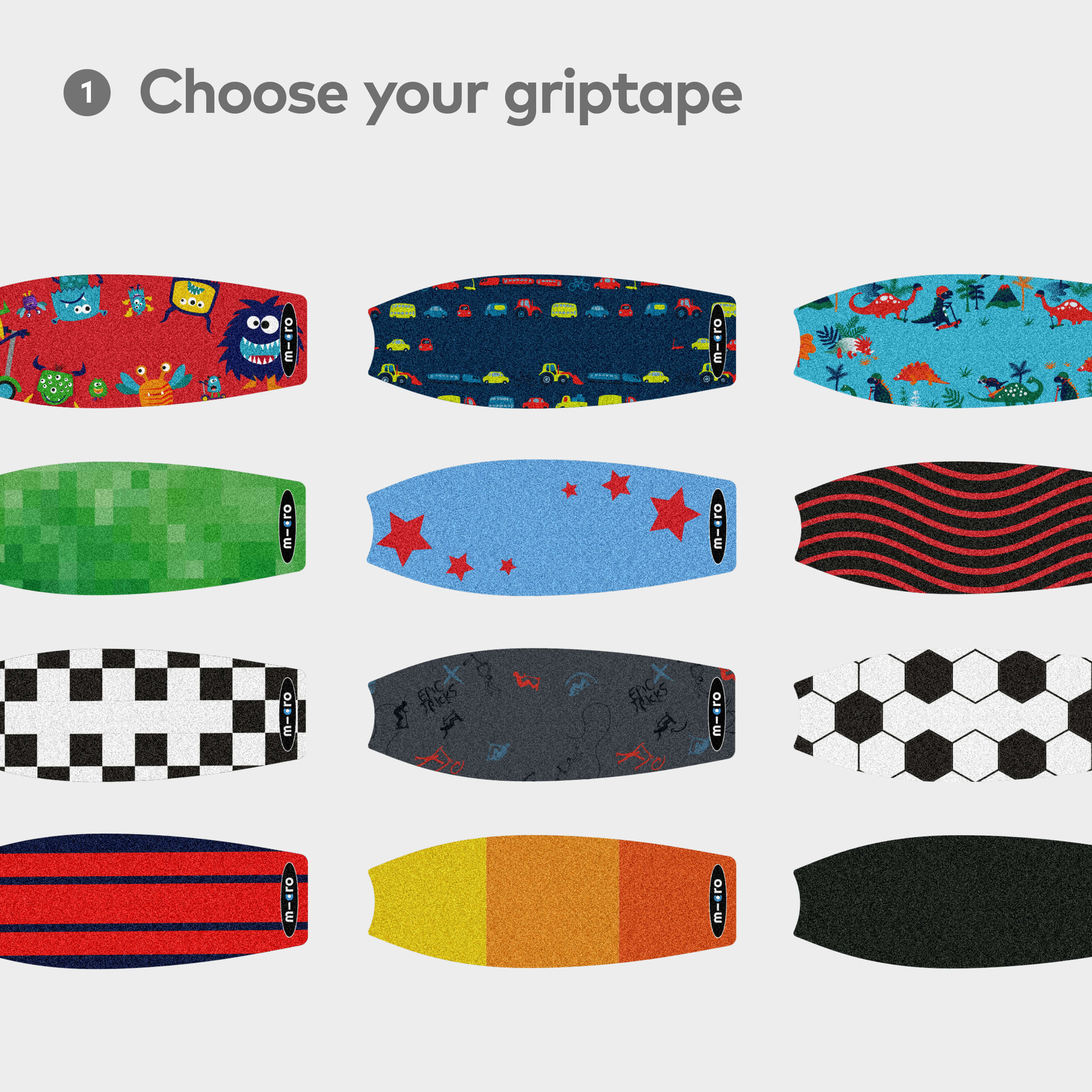 Personalised Foldable Deck: Maxi Micro: Red - Image 3