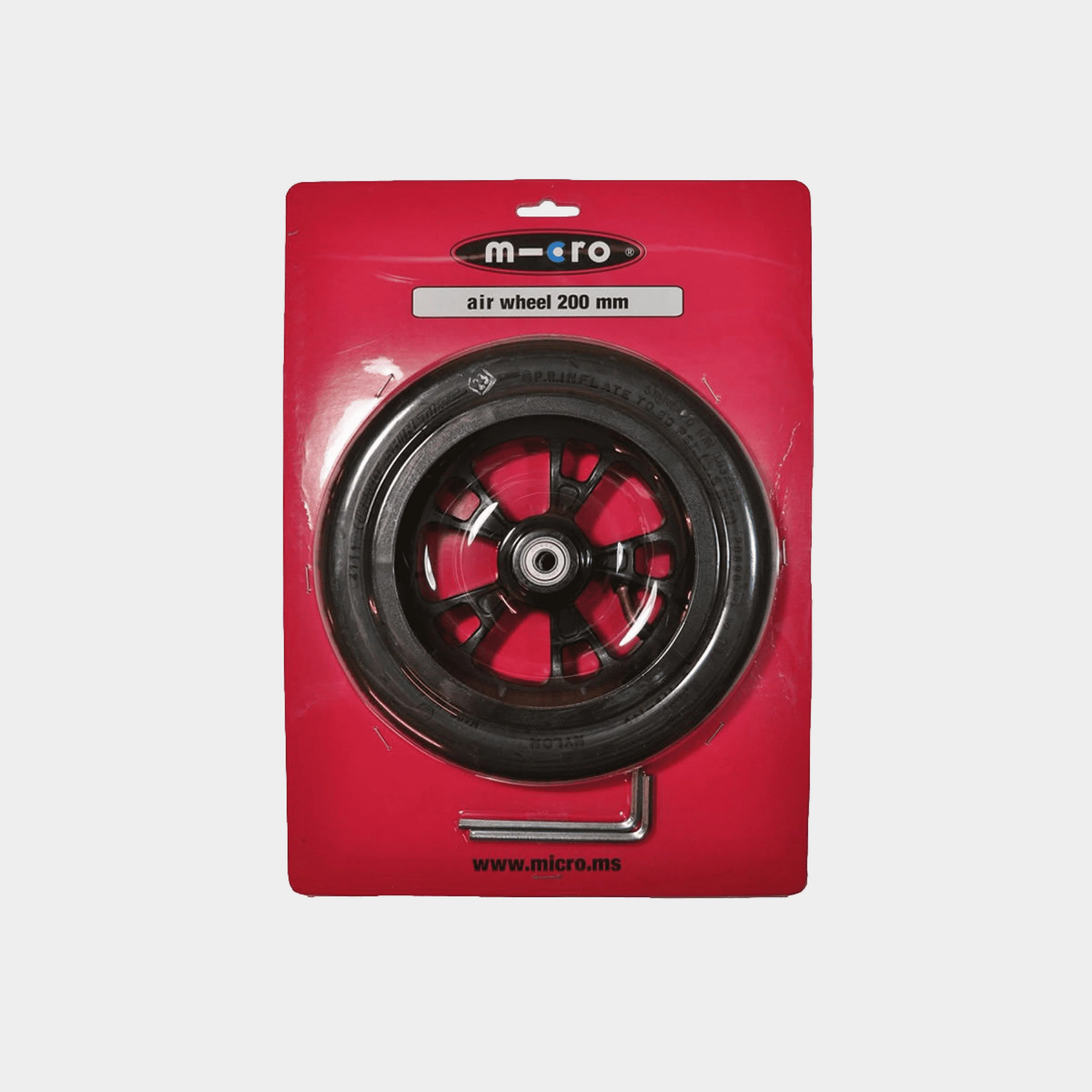 Micro Flex Air Wheel: Black