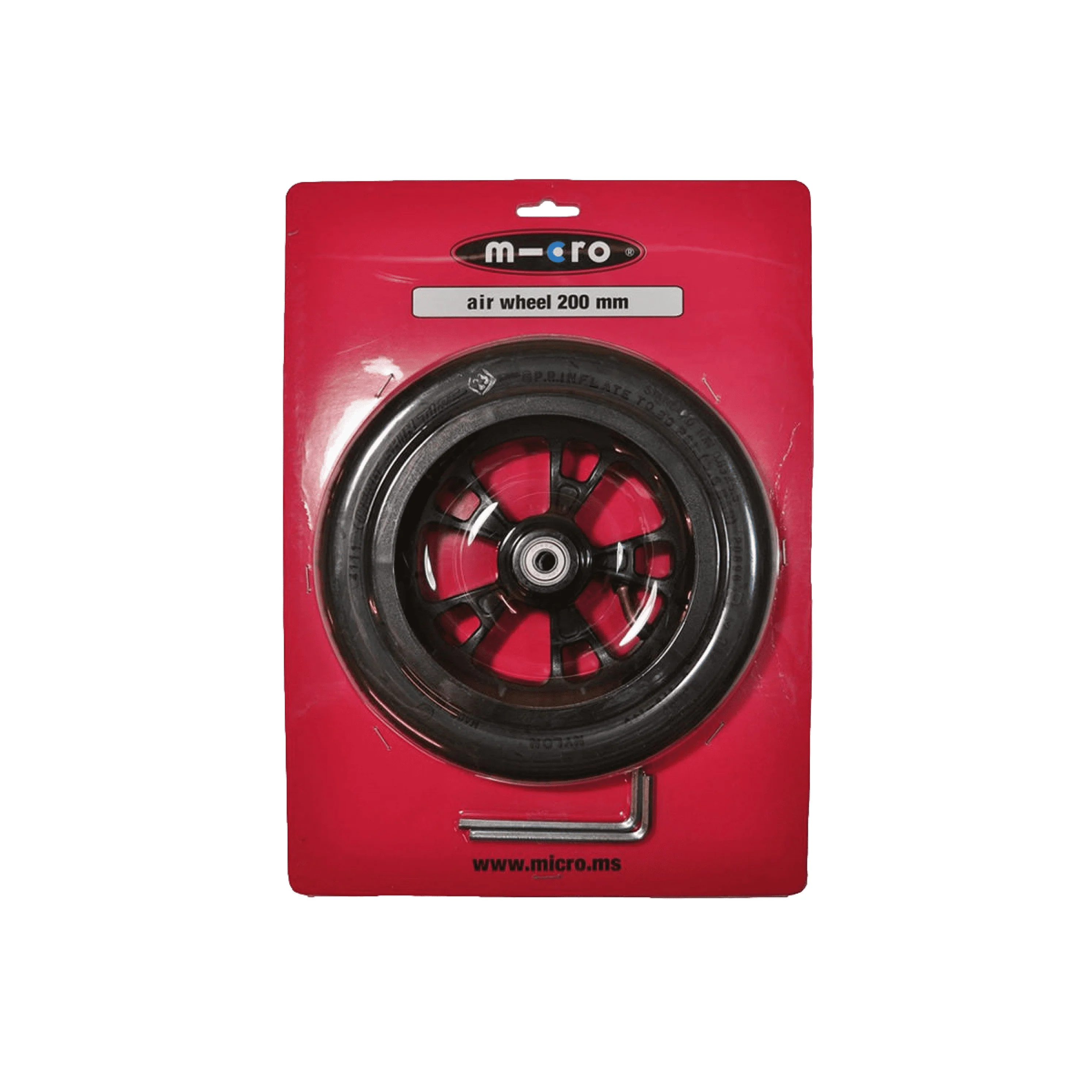 Micro Flex Air Wheel: Black - Image 2